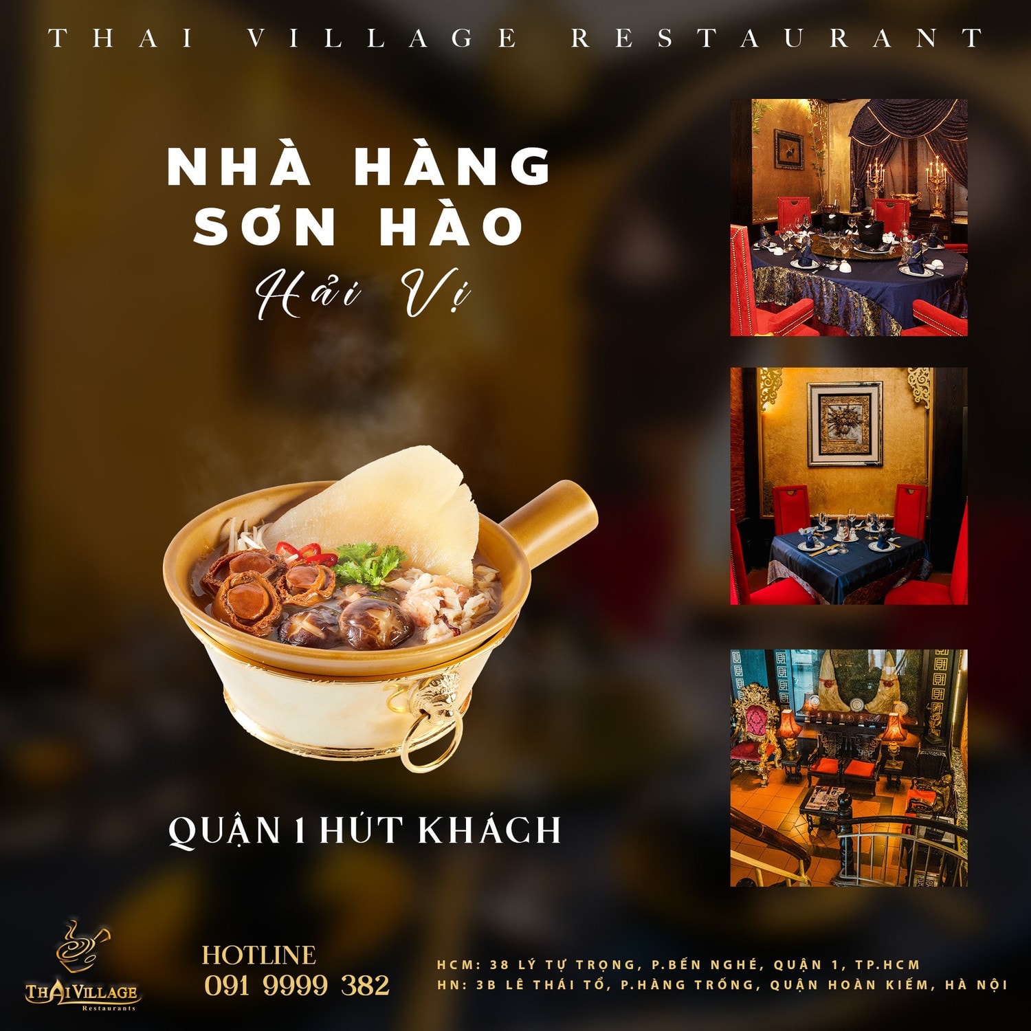 Nhà hàng sơn hào hải vị hút khách tại TP.Hồ Chí Minh -0