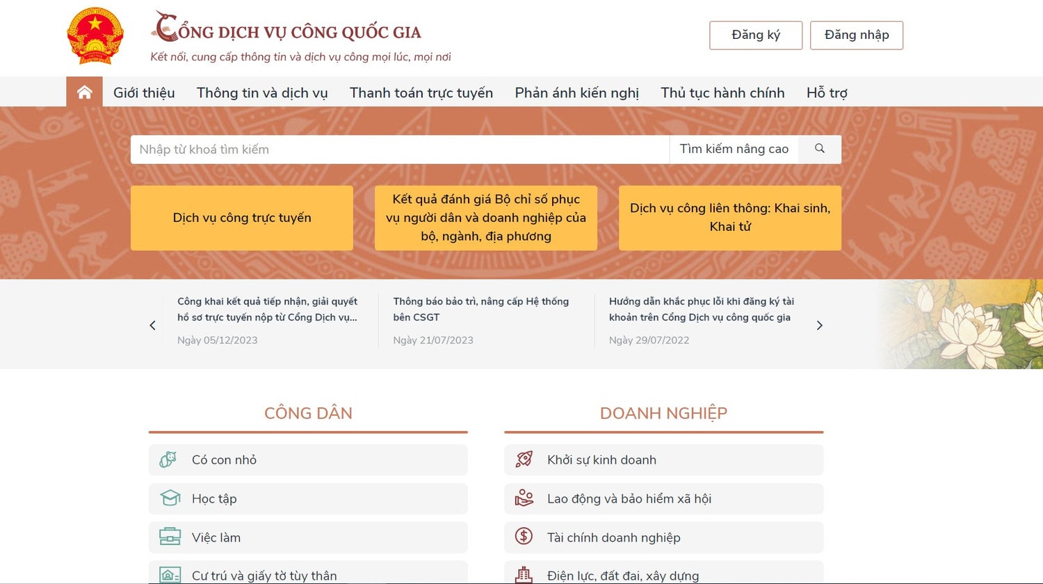 Phát huy vai trò “Một cửa số” của Cổng Dịch vụ công quốc gia -2