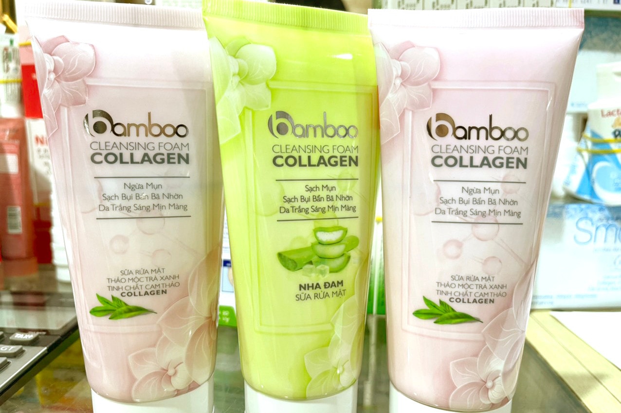 Sản phẩm sữa rửa mặt Bamboo Cleansing foam collagen tuýp 150ml bị Cục Quản lý Dược (Bộ Y tế) yêu cầu thu hồi tiêu hủy (ảnh INT)