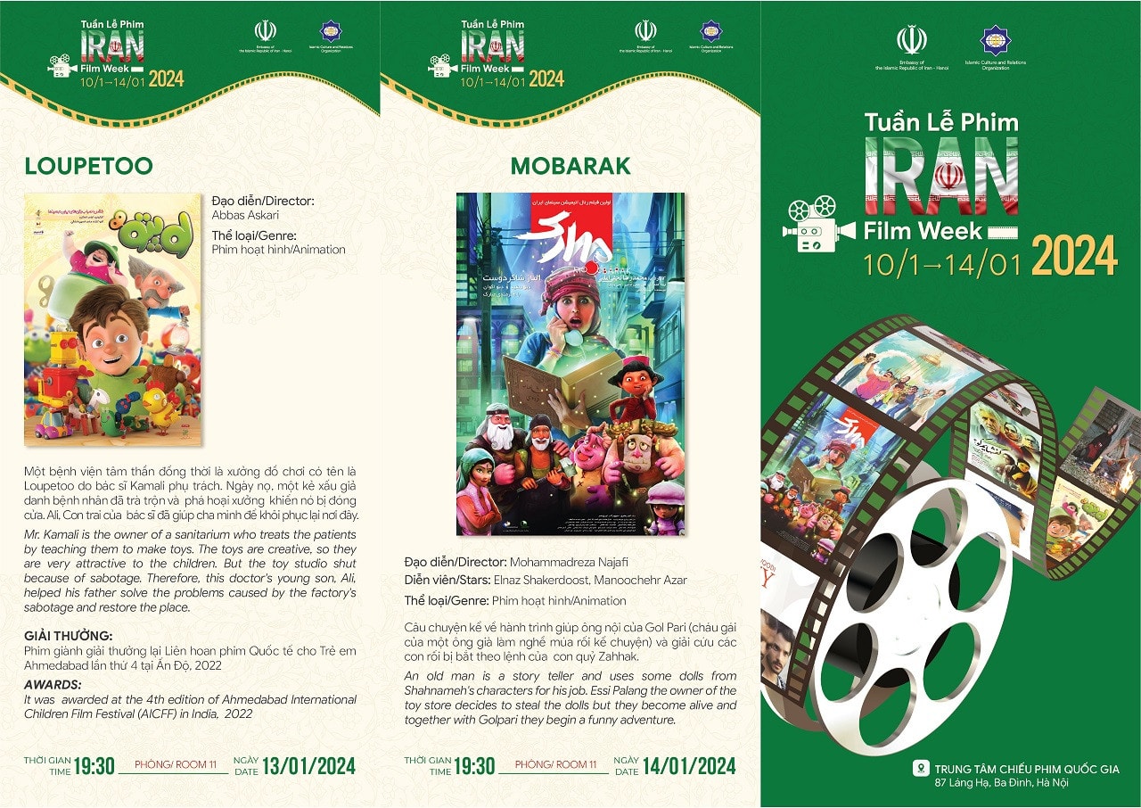 Tuần lễ phim Iran tại Việt Nam nhằm mang đến những bộ phim thú vị của đất nước Hồi giáo này
