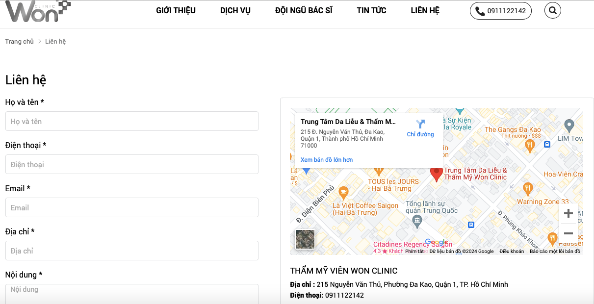 TP. Hồ Chí Minh: Tước giấy phép Phòng khám da liễu Won