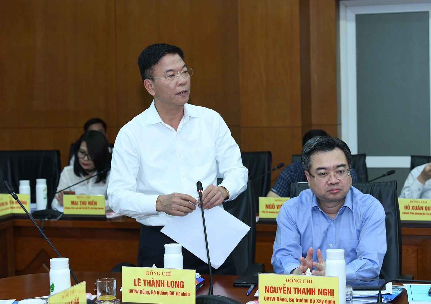 Chủ tịch Quốc hội Vương Đình Huệ làm việc với Ban Thường vụ và lãnh đạo chủ chốt tỉnh Bà Rịa - Vũng Tàu -0