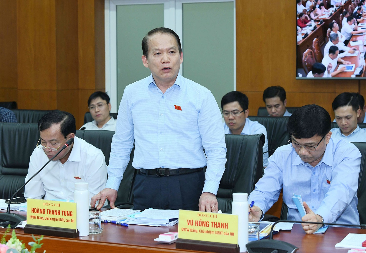 Chủ tịch Quốc hội Vương Đình Huệ làm việc với Ban Thường vụ và lãnh đạo chủ chốt tỉnh Bà Rịa - Vũng Tàu -0