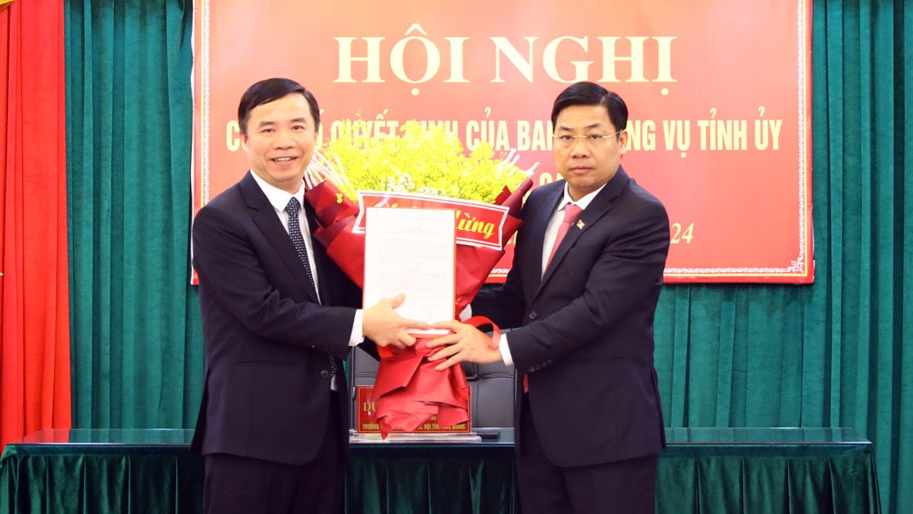 Bắc Giang: Điều động ông Dương Thanh Tùng giữ chức Bí thư Huyện ủy Hiệp Hòa -0
