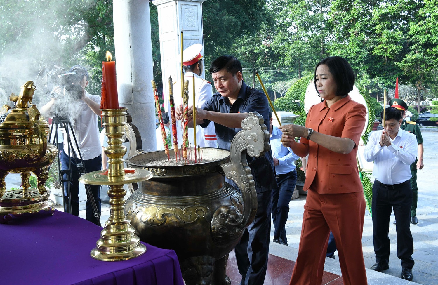 Chủ tịch Quốc hội Vương Đình Huệ làm việc với Ban Thường vụ Tỉnh ủy Tây Ninh -0