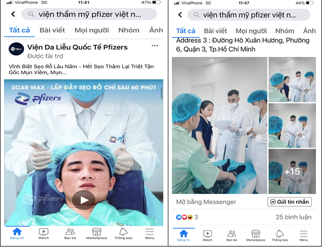 TP. Hồ Chí Minh: Sở Y tế kêu gọi nạn nhân của cơ sở thẩm mỹ Pfizers gửi đơn cho công an