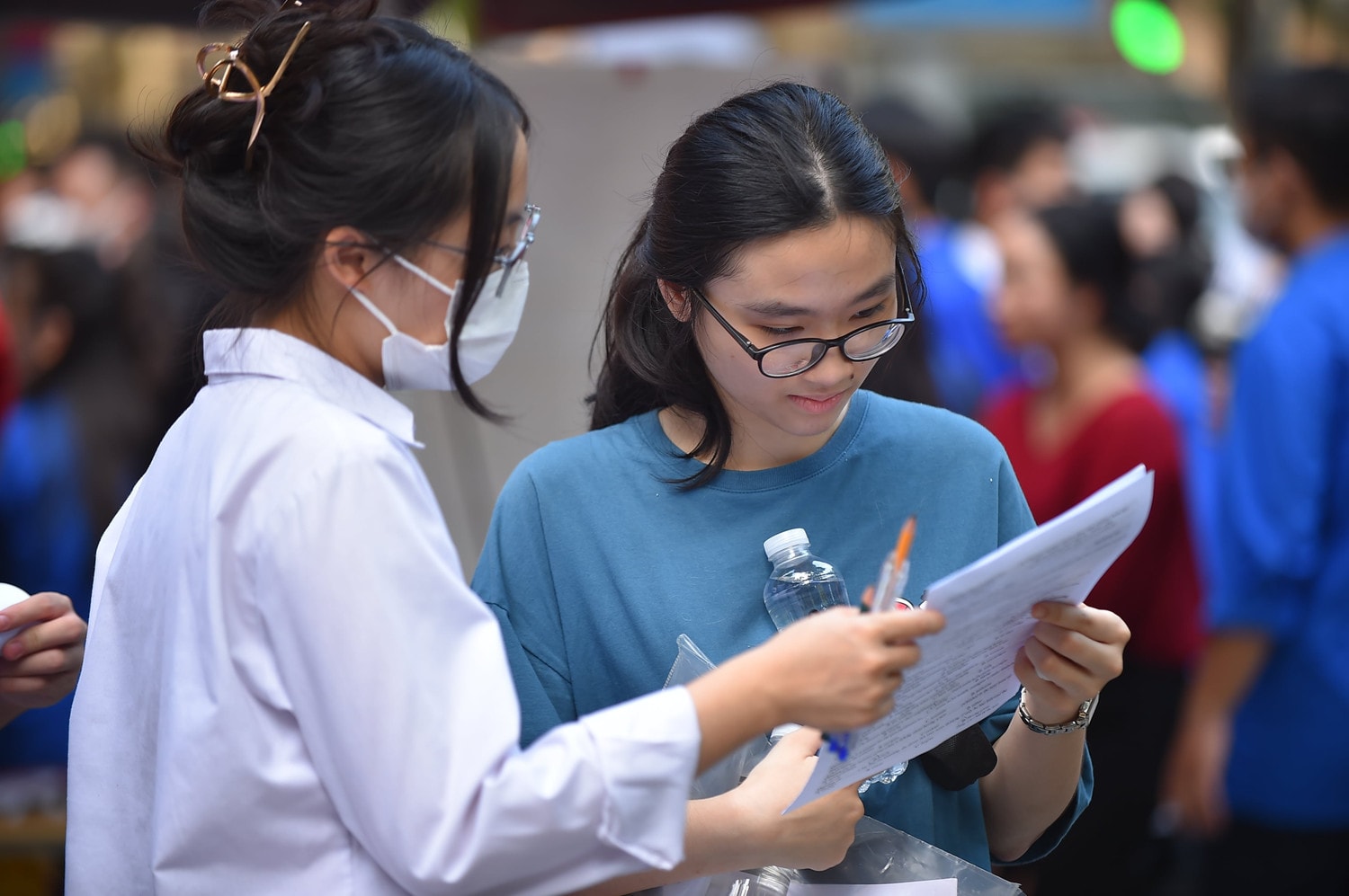 Thí sinh dự thi tốt nghiệp THPT năm 2023 (Ảnh: Trần Hiệp) Tuyển sinh đại học năm 2024: Mở mới nhiều ngành, điều chỉnh tỷ lệ chỉ tiêu các phương thức -0