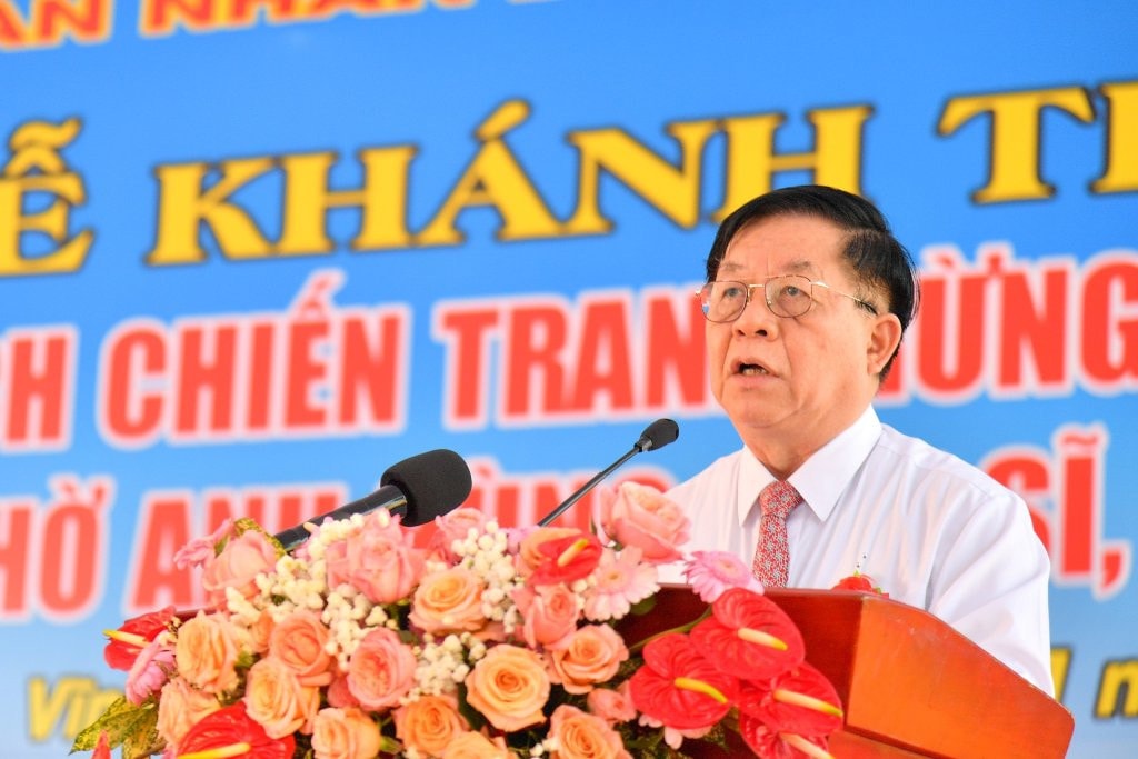 Kiên Giang: Khánh thành khu chứng tích chiến tranh rừng tràm Bang Biện Phú