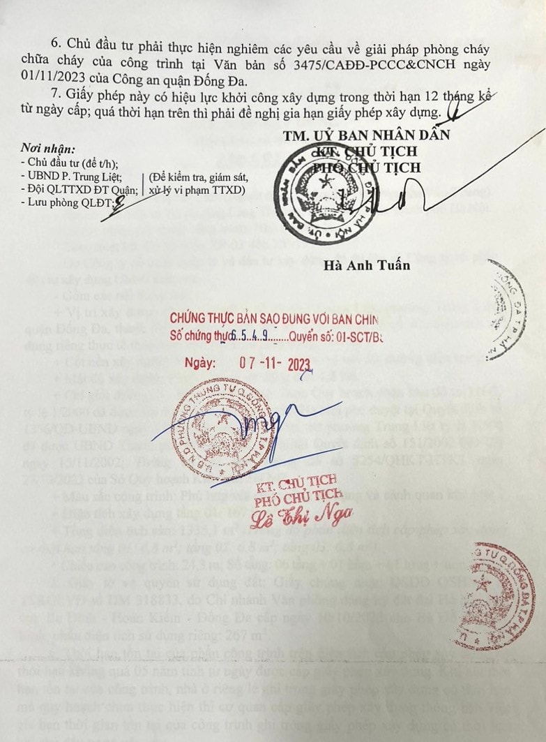 Hà Nội: Tại sao chính quyền phường Trung Liệt làm ngơ cho công trình xây dựng xuyên đêm hành hạ người dân? -0