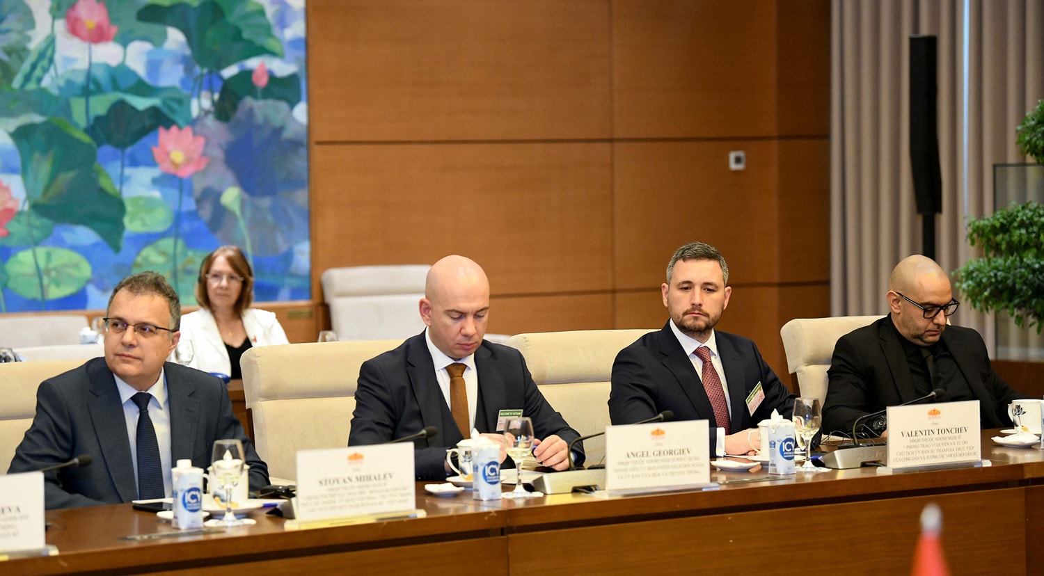 Chủ tịch Quốc hội Vương Đình Huệ hội đàm với Chủ tịch Quốc hội Bulgaria Rossen Dimitrov Jeliazkov -0