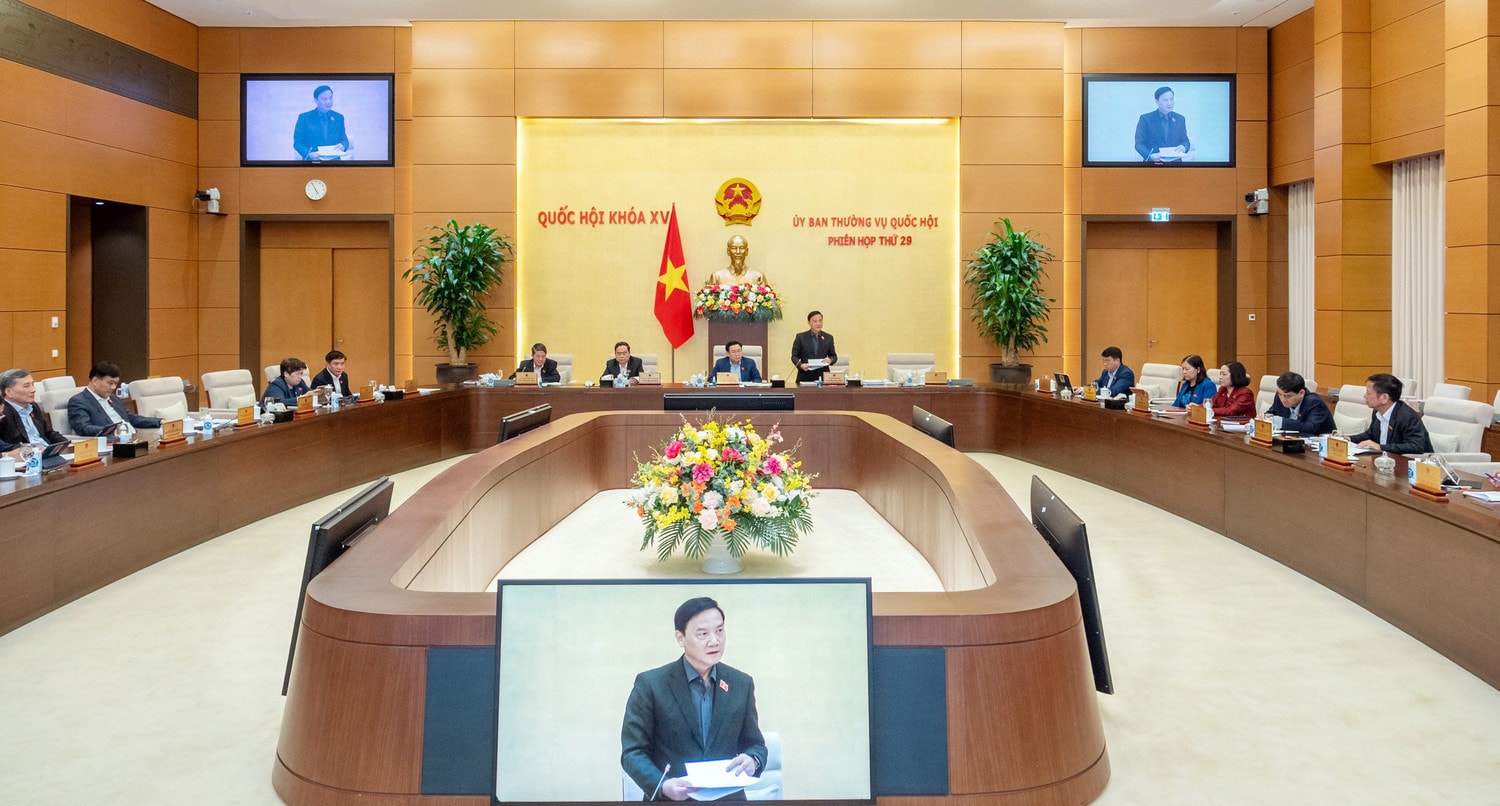 Bế mạc Phiên họp thứ 29 của Ủy ban Thường vụ Quốc hội