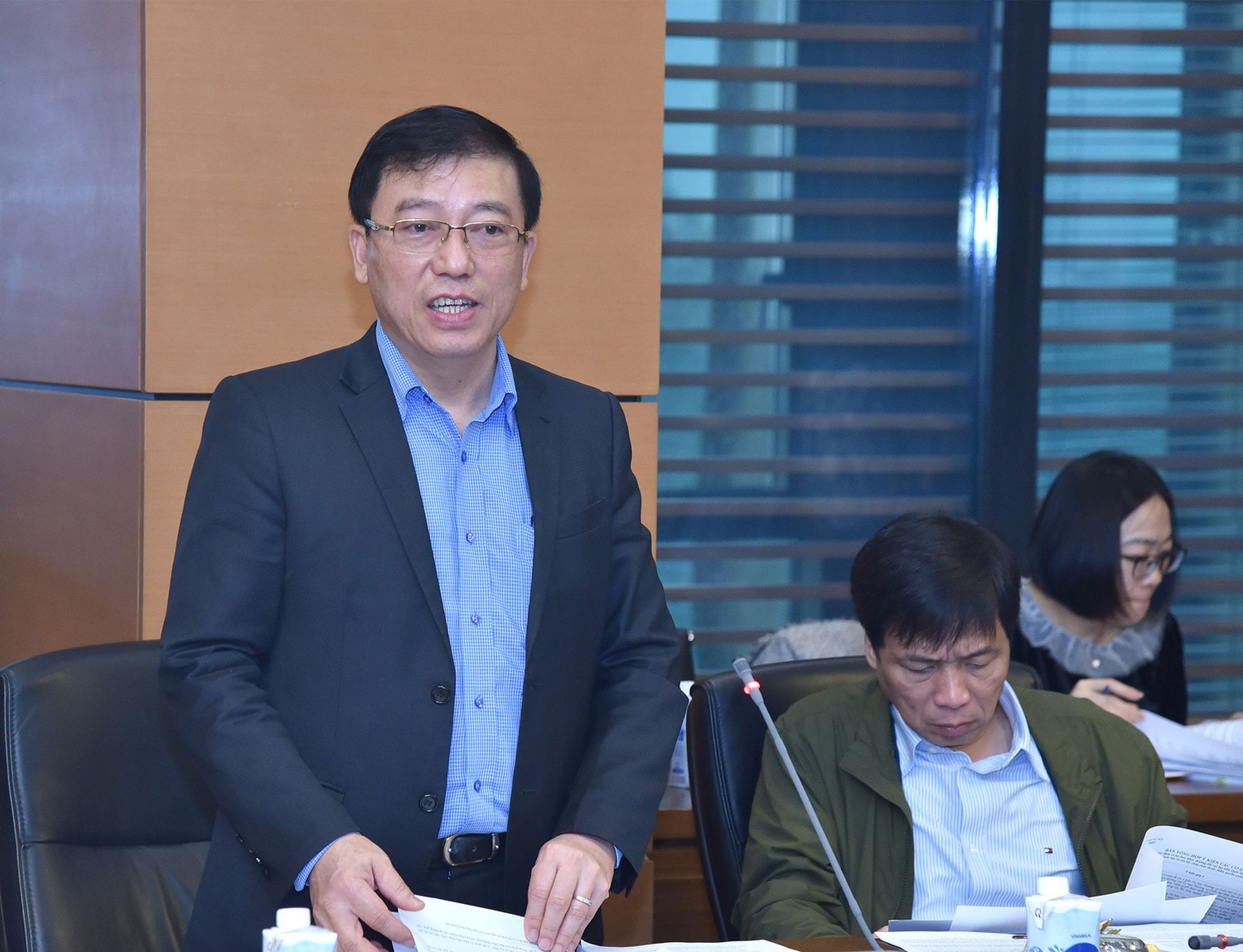 Phó Chủ tịch Thường trực Quốc hội Trần Thanh Mẫn chủ trì làm việc với các cơ quan về hướng dẫn Luật Thi đua, khen thưởng -0