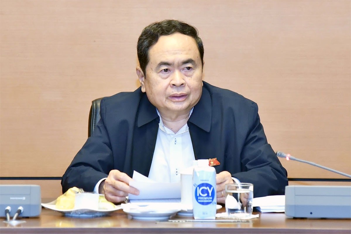 Phó Chủ tịch Thường trực Quốc hội Trần Thanh Mẫn chủ trì làm việc với các cơ quan về hướng dẫn Luật Thi đua, khen thưởng -0