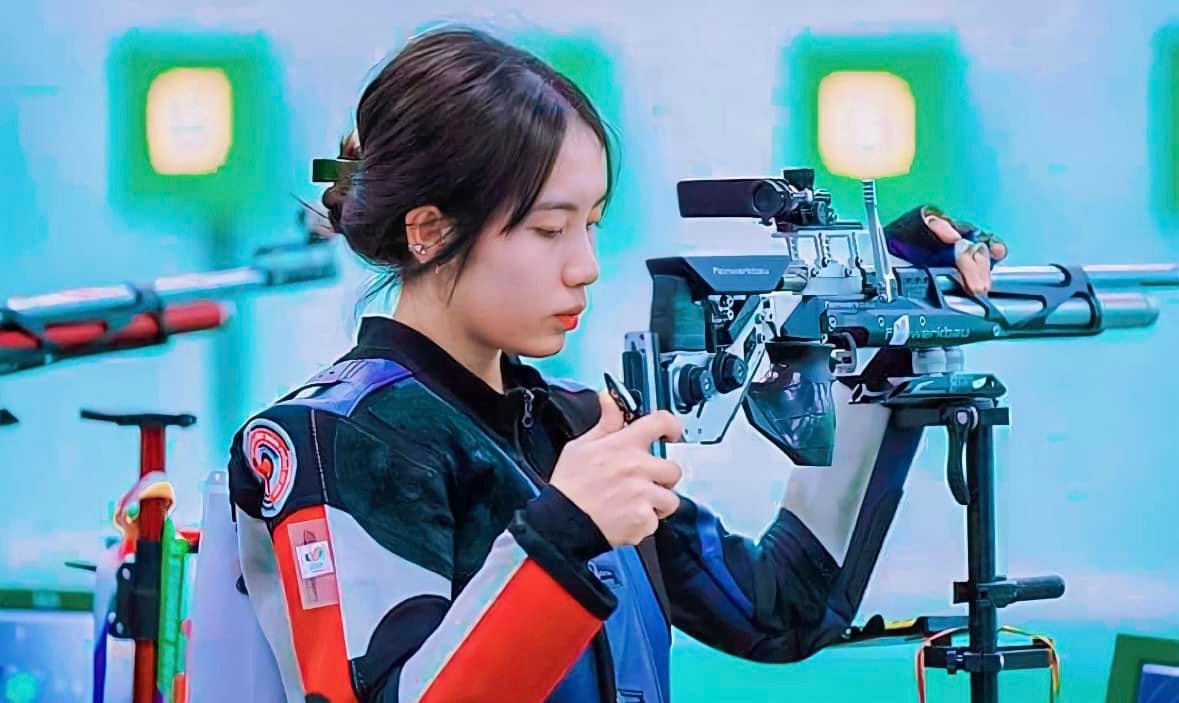 Xạ thủ Lê Thị Mộng Tuyền giành vé dự Olympics 2024 -0