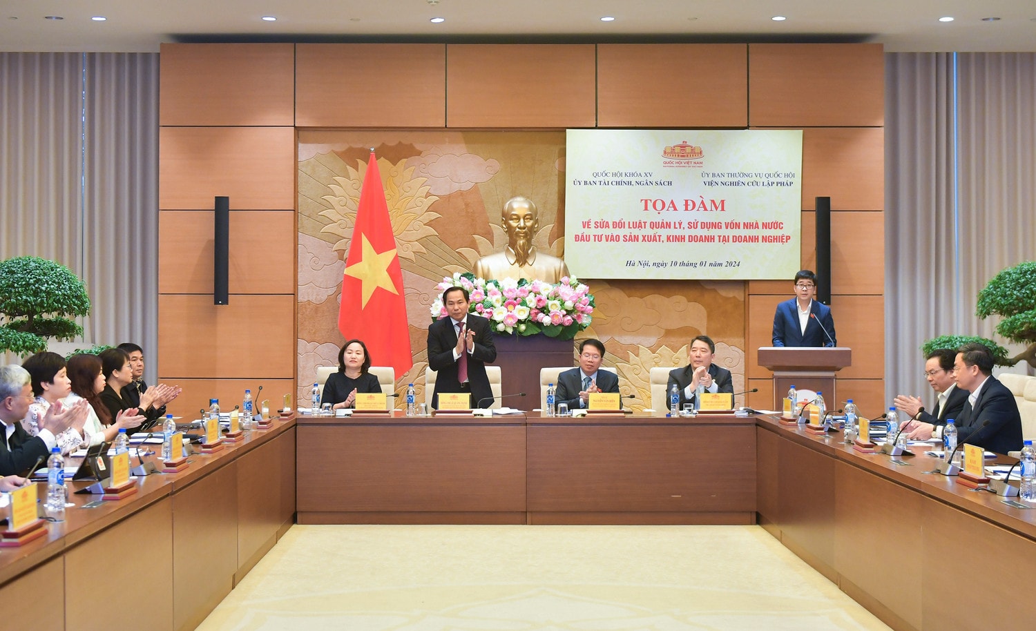 Toạ đàm về sửa đổi Luật Quản lý, sử dụng vốn nhà nước đầu tư vào sản xuất, kinh doanh tại doanh nghiệp -0
