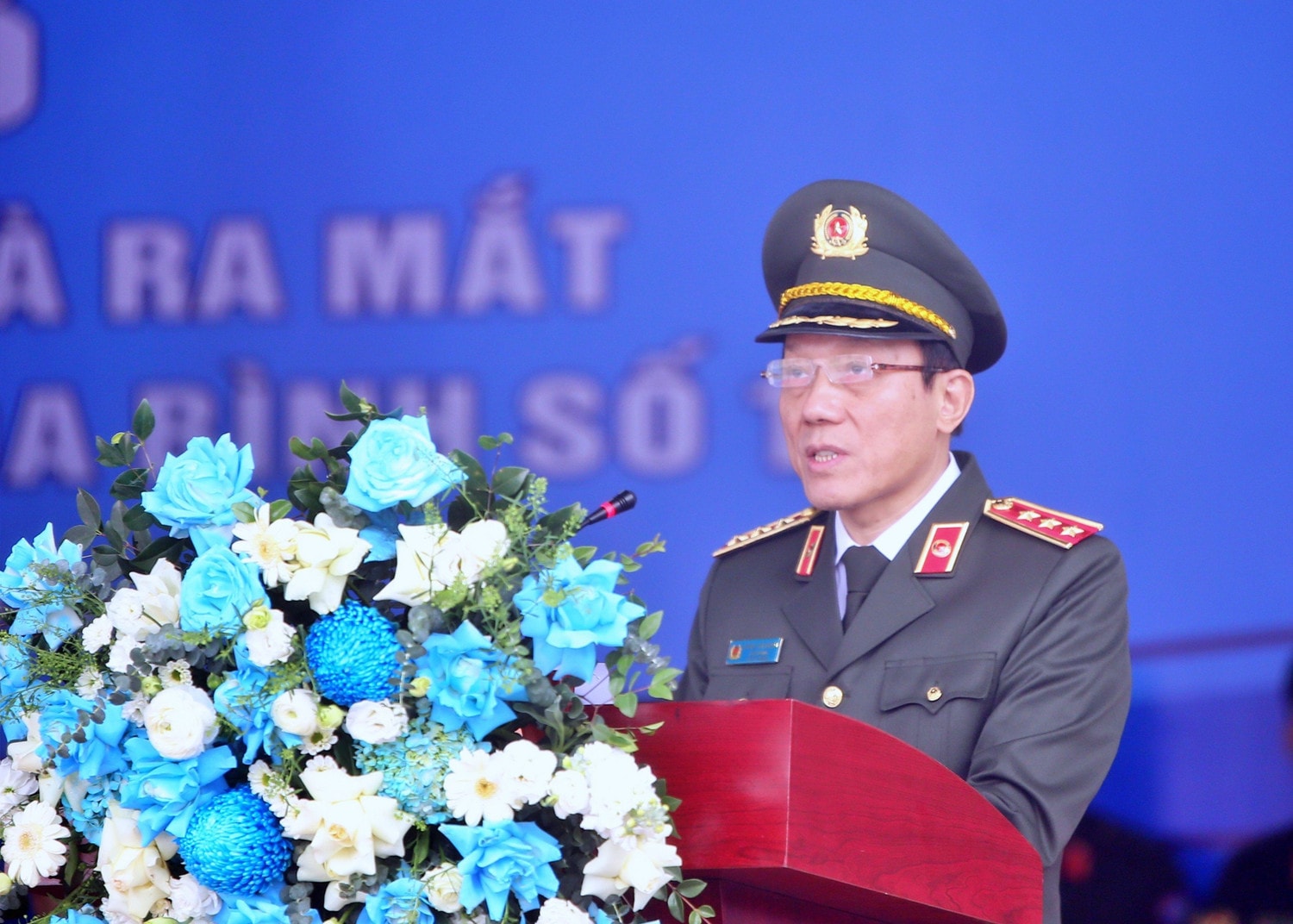 Ra mắt Đơn vị Cảnh sát gìn giữ hòa bình số 1 -0