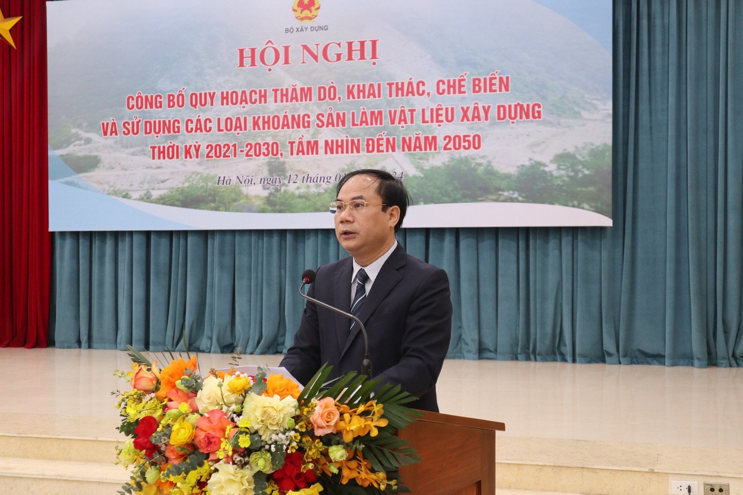 Công bố Quy hoạch thăm dò, khai thác khoáng sản làm vật liệu xây dựng -0