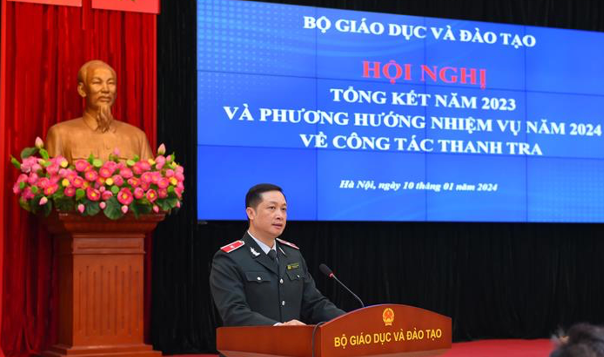 Năm 2024, Bộ Giáo dục – Đào tạo sẽ tổ chức 16 cuộc thanh tra, 12 cuộc kiểm tra -0