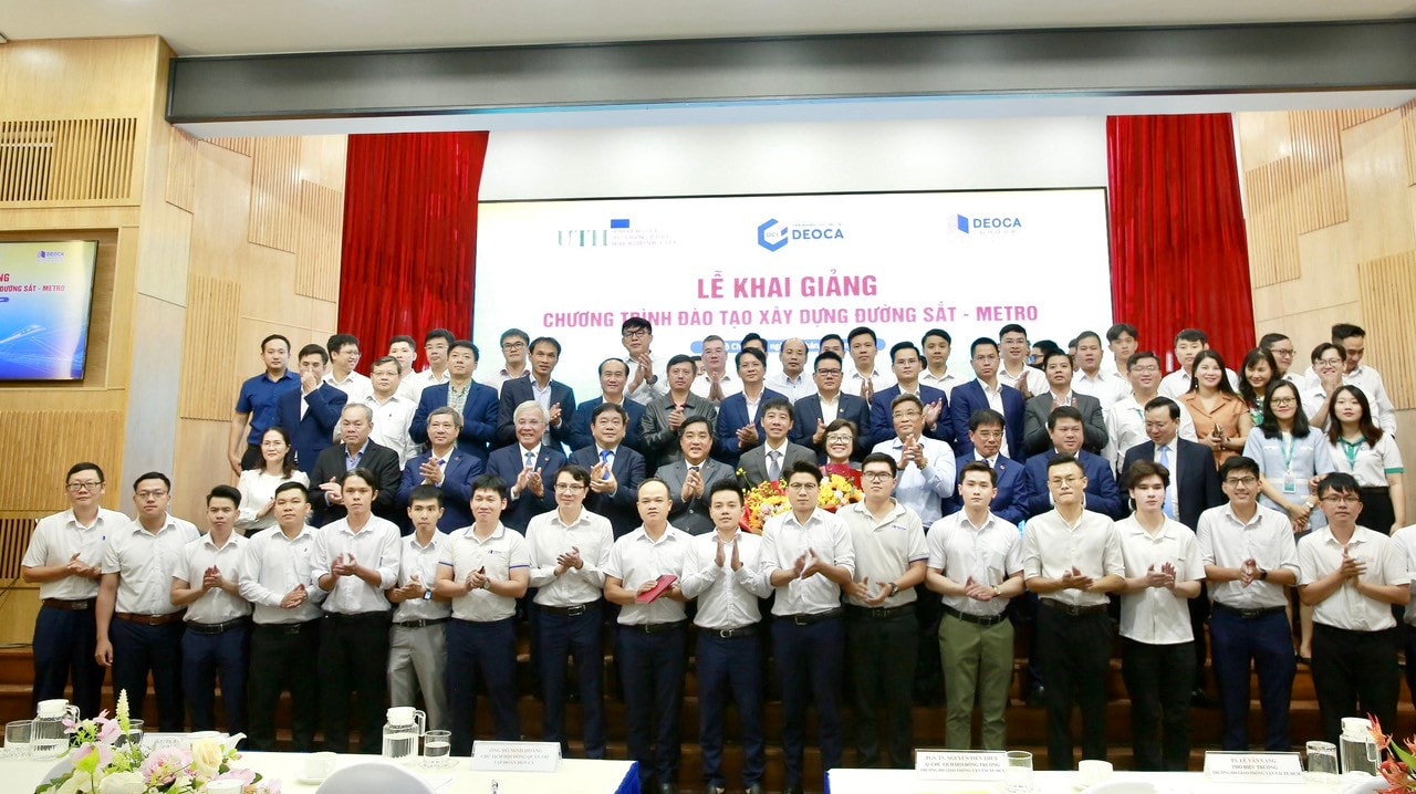 Tiên phong phát triển nguồn nhân lực ngành Đường sắt – Metro
