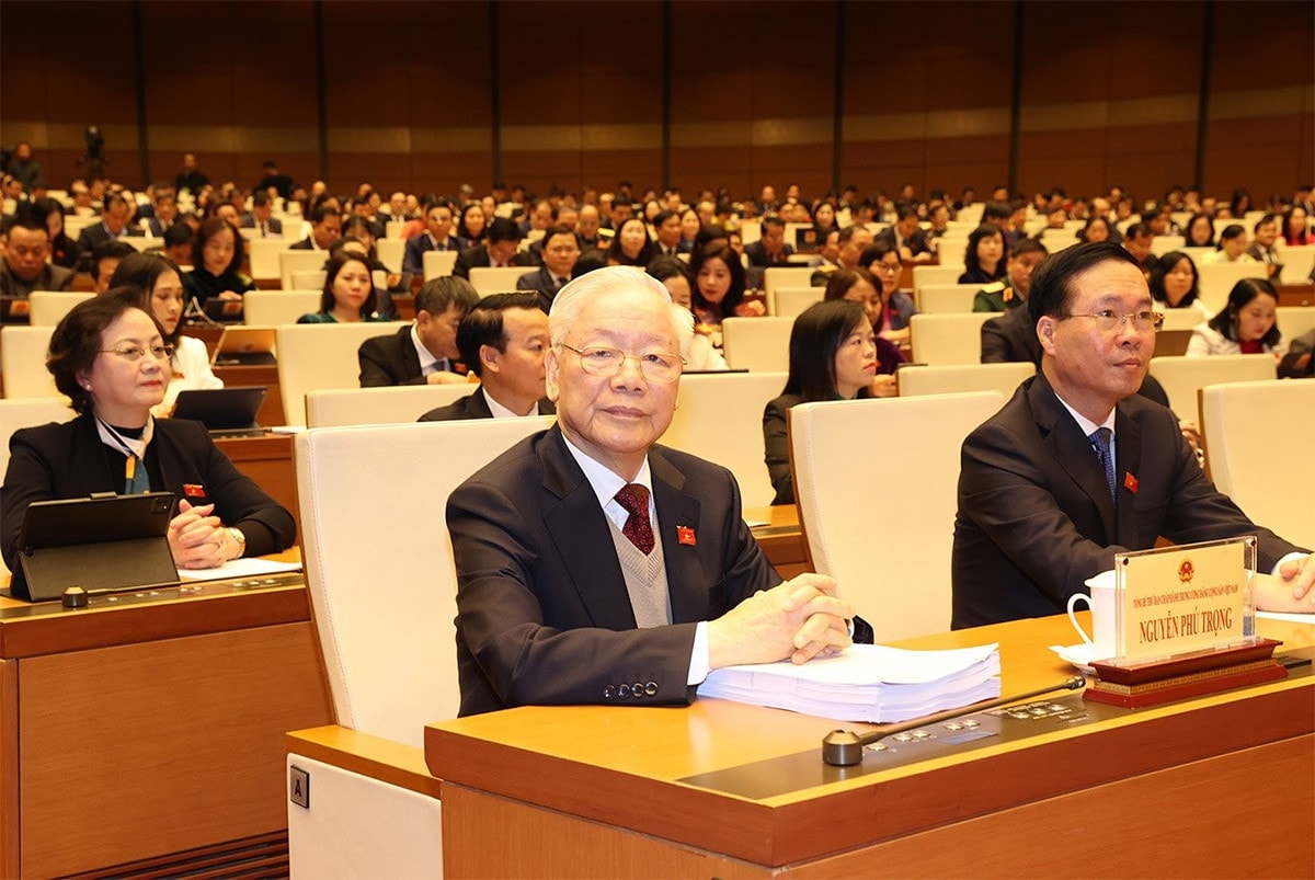 Khai mạc trọng thể Kỳ họp bất thường lần thứ Năm, Quốc hội Khóa XV -1