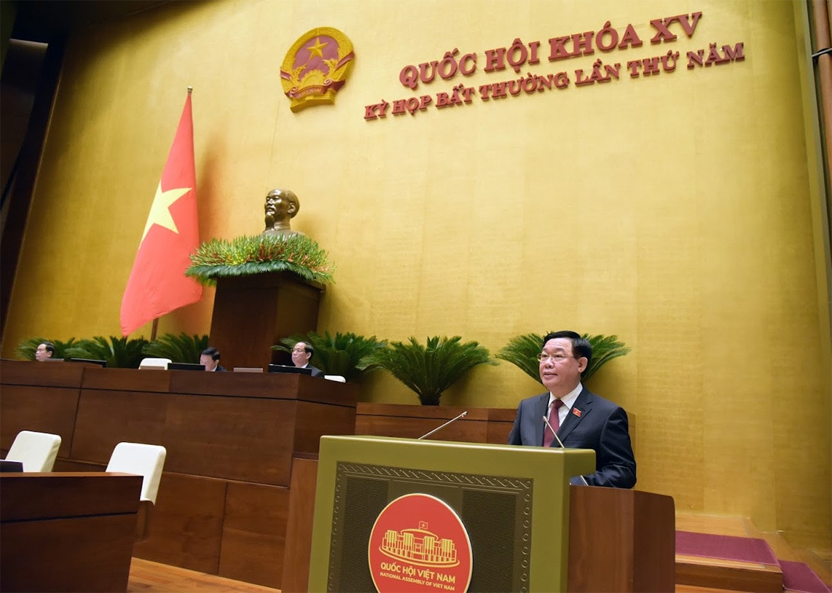 Một số hình ảnh phiên khai mạc Kỳ họp bất thường lần thứ Năm, Quốc hội Khóa XV -0