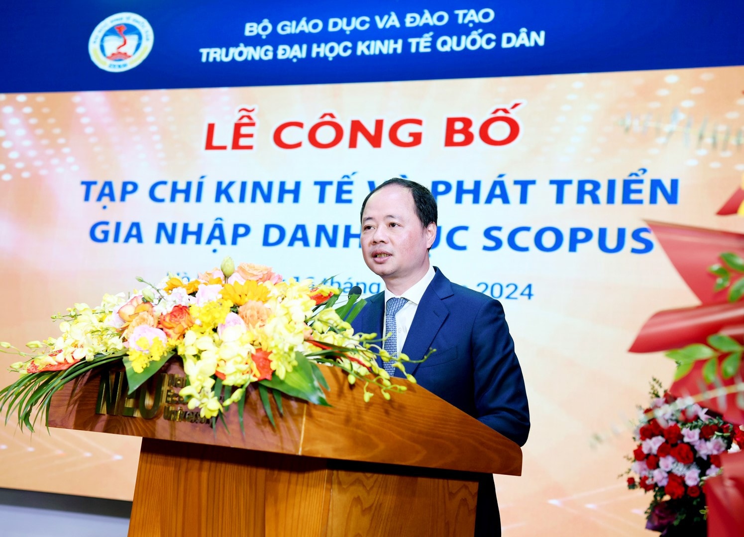 Thứ trưởng Bộ KH&CN Trần Hồng Thái (Ảnh: Tuấn Anh) Tạp chí của Trường ĐH Kinh tế Quốc dân chính thức gia nhập Scopus: Lan tỏa khoa học Việt Nam trên cộng đồng quốc tế -0
