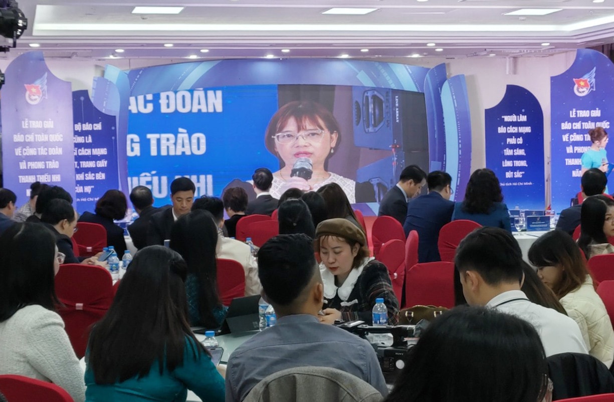 Trao Giải báo chí toàn quốc về công tác Đoàn và phong trào thanh thiếu nhi năm 2023 -0