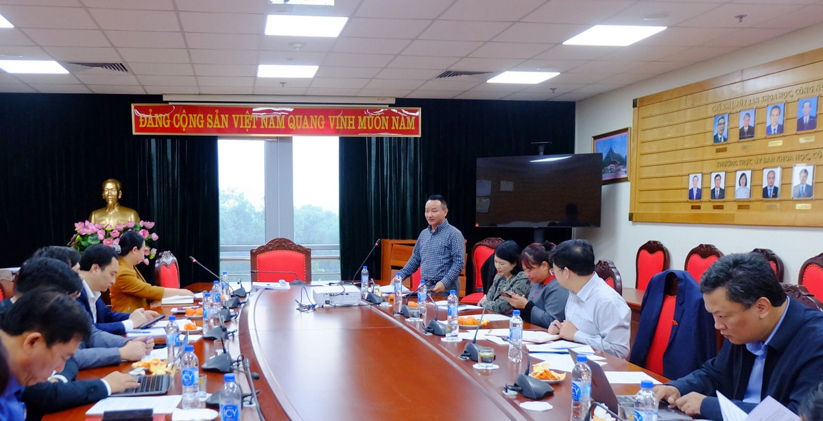 Toàn cảnh cuộc họp Sẽ tổ chức Thi tìm hiểu 80 năm Ngày Tổng tuyển cử đầu tiên bầu Quốc hội Việt Nam -0