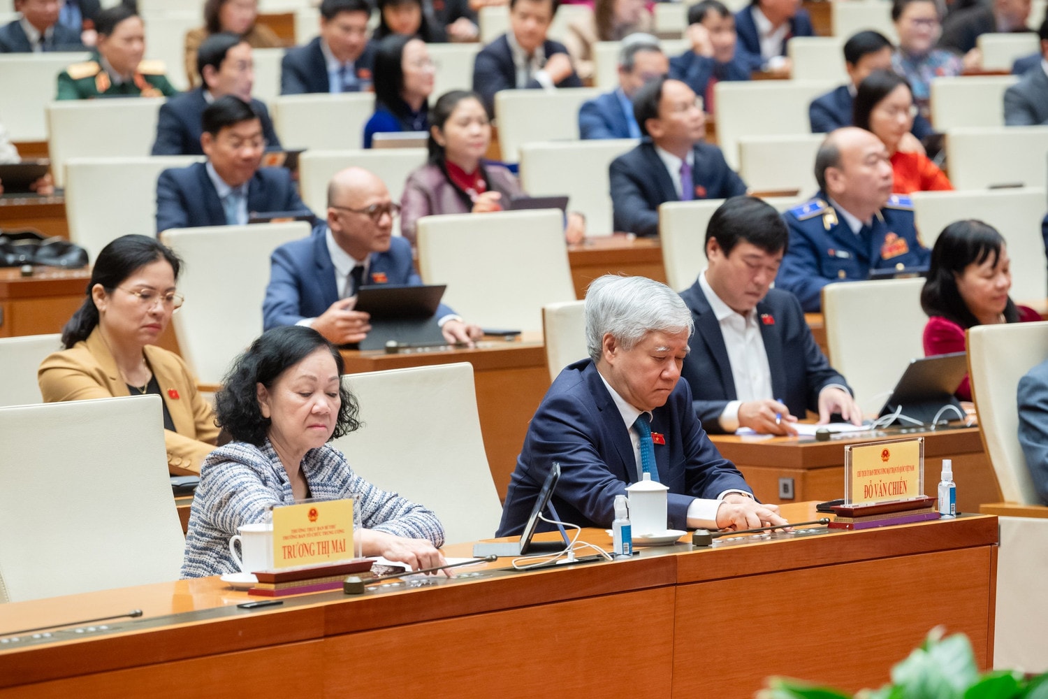 Một số hình ảnh phiên bế mạc Kỳ họp bất thường lần thứ Năm, Quốc hội Khóa XV
