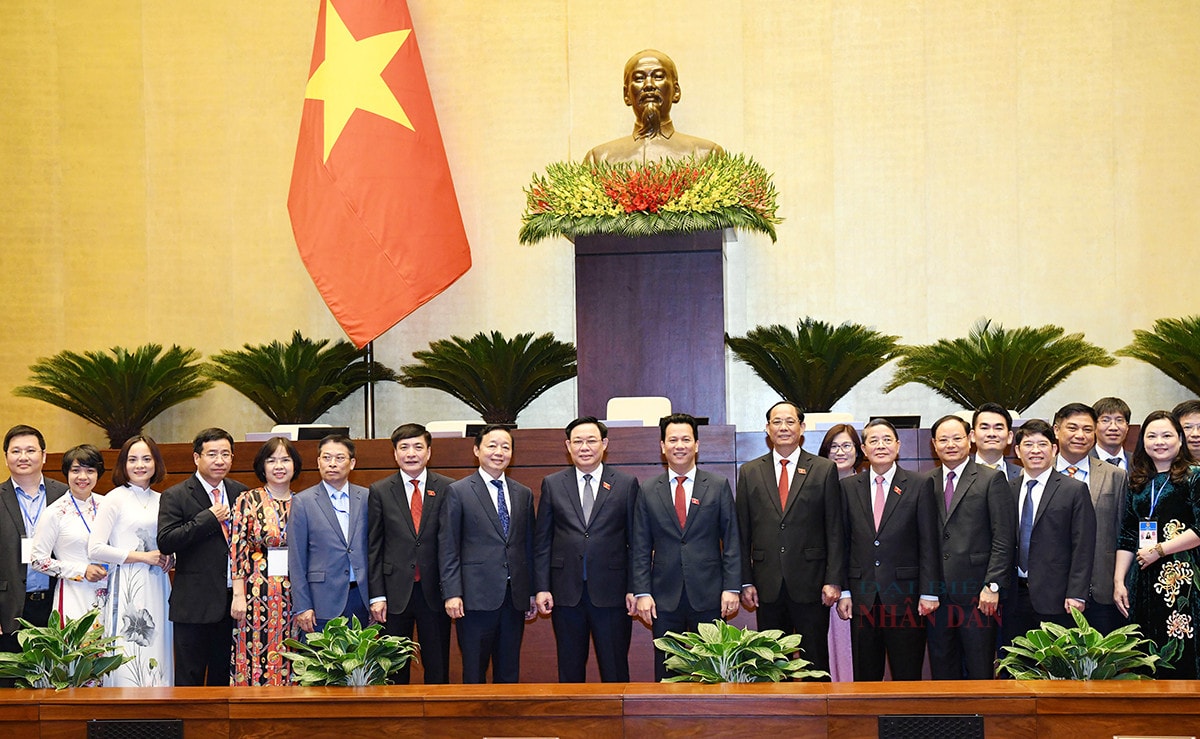 Một số hình ảnh phiên bế mạc Kỳ họp bất thường lần thứ Năm, Quốc hội Khóa XV -0