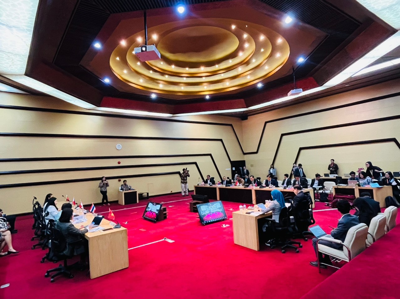 Đoàn Đại biểu Quốc hội Việt Nam dự cuộc họp Nhóm Công tác của AIPA tại Indonesia ảnh 3