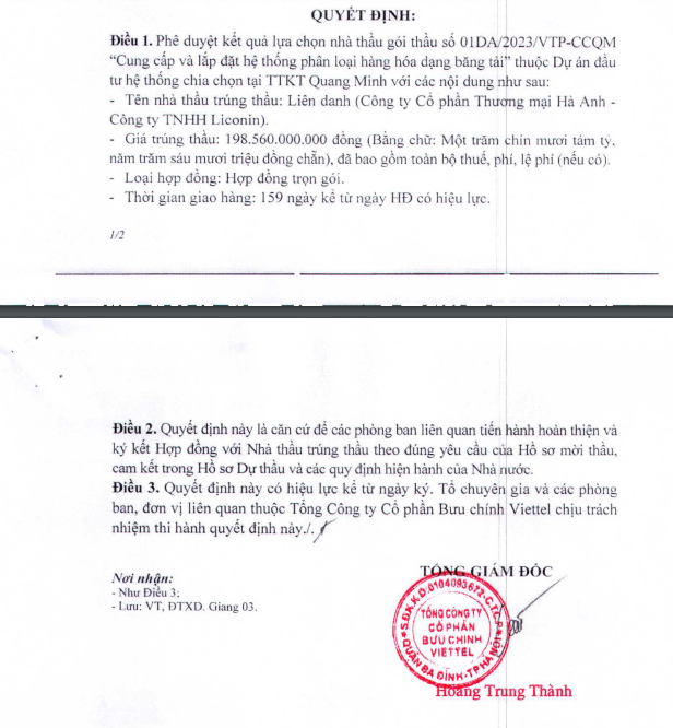 Doanh thu giảm, Viettel post vẫn mạnh tay chi trăm tỷ vào gói thầu mua sắm xe tải -0