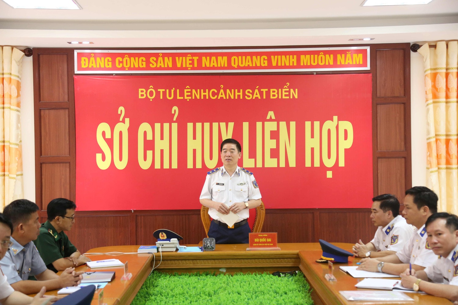 Bộ Tư lệnh Vùng Cảnh sát biển 4 chuẩn bị tốt công tác sẵn sàng chiến đấu dịp Tết Nguyên đán Giáp Thìn 2024 -0