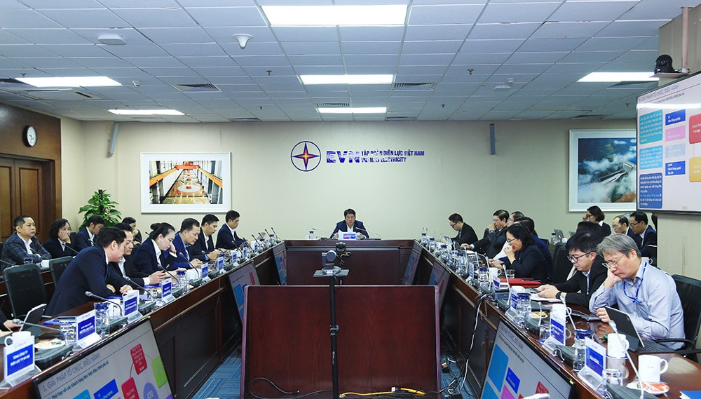 EVN tổng kết công tác kinh doanh và dịch vụ khách hàng năm 2023 -0