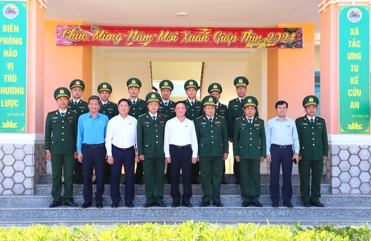 Phó Chủ tịch Quốc hội Nguyễn Khắc Định thăm, chúc Tết tại Ninh Thuận -0