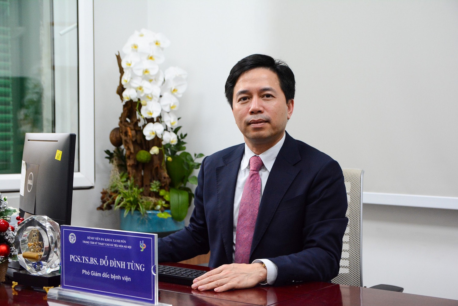 PGS.TS Đỗ Đình Tùng, Phó Giám đốc Bệnh viện đa khoa Xanh Pôn (Ảnh: Xuân Quý) Kỳ vọng