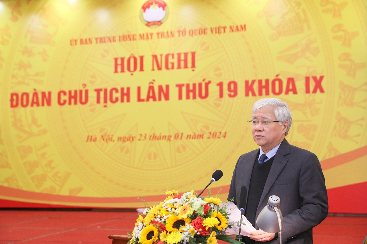 Hội nghị Đoàn Chủ tịch Ủy ban Trung ương MTTQ Việt Nam lần thứ 19