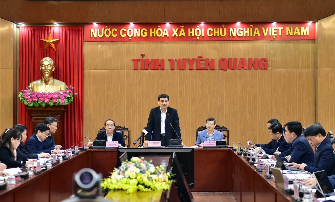 Rà soát tiến độ xây dựng huyện Sơn Dương đạt chuẩn nông thôn mới