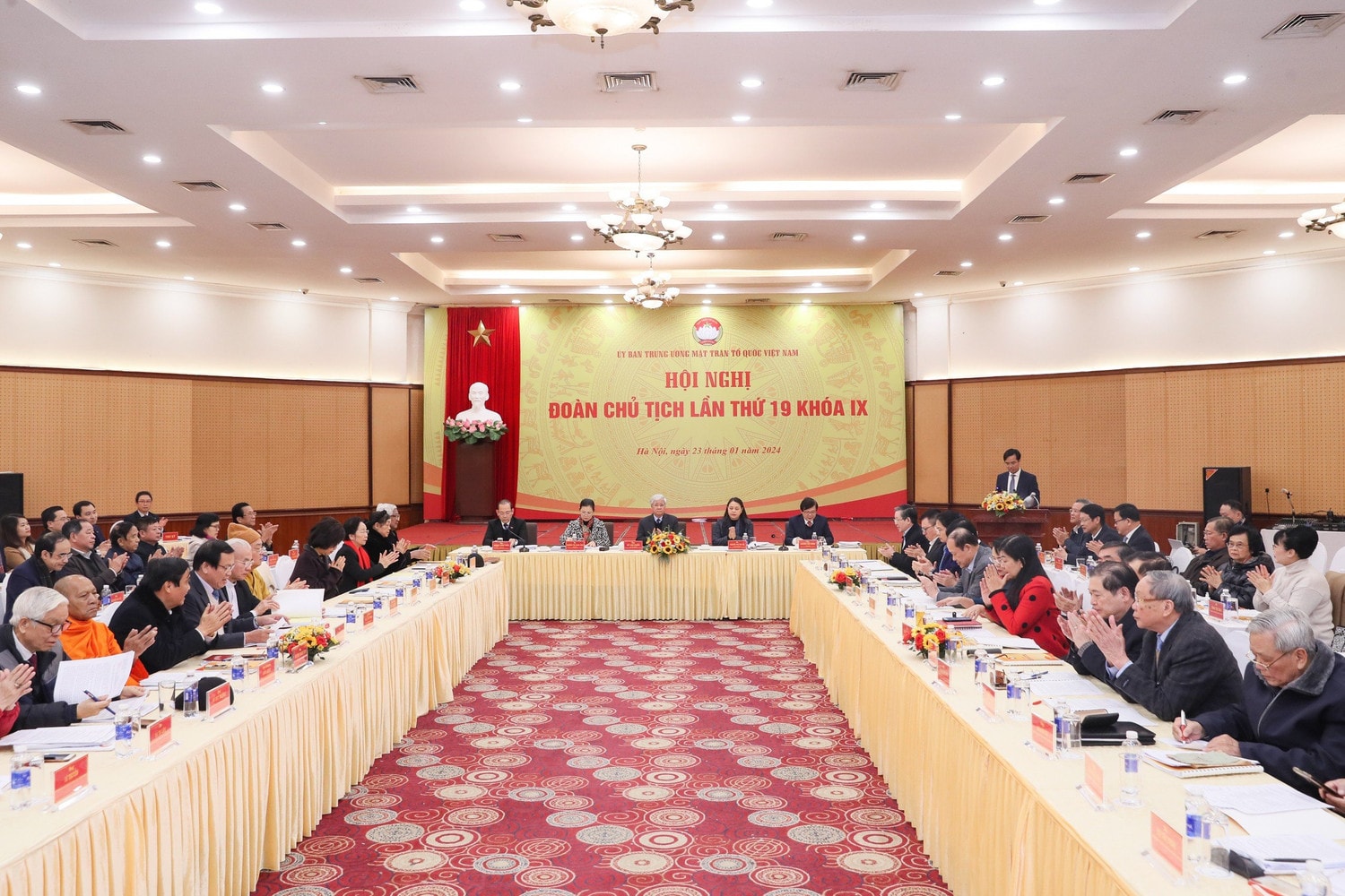 Hội nghị Đoàn Chủ tịch Ủy ban Trung ương MTTQ Việt Nam lần thứ 19