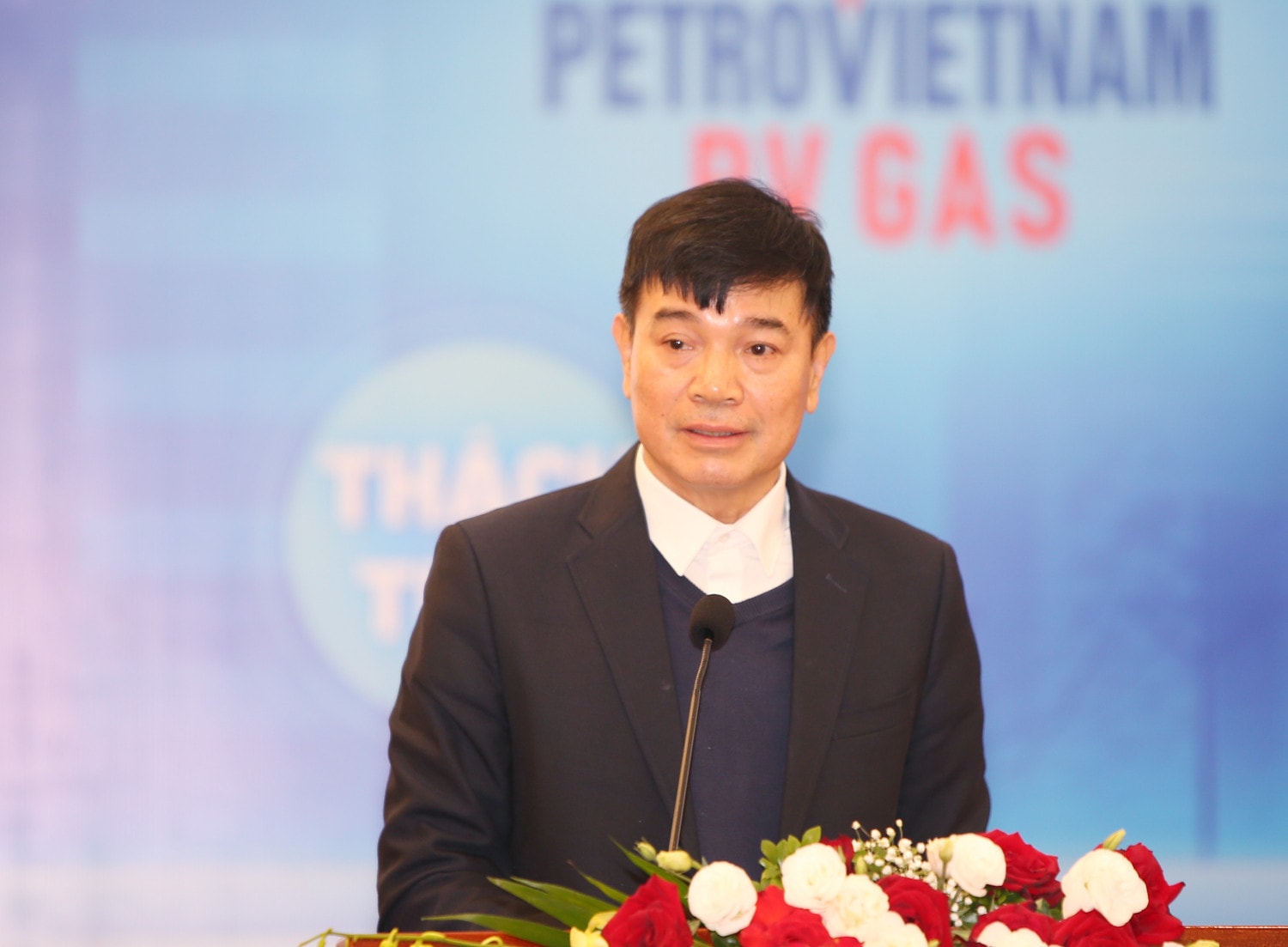Phó Viện trưởng Viện nghiên cứu chiến lược, chính sách công thương Vũ Quang Hùng phát biểu tại hội thảo Phát triển điện khí ở Việt Nam: Vẫn còn nhiều khó khăn thách thức -0