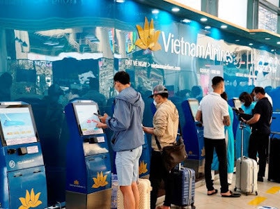 Vietnam Airlines Group khuyến nghị hành khách làm thủ tục trực tuyến dịp cao điểm Tết -0
