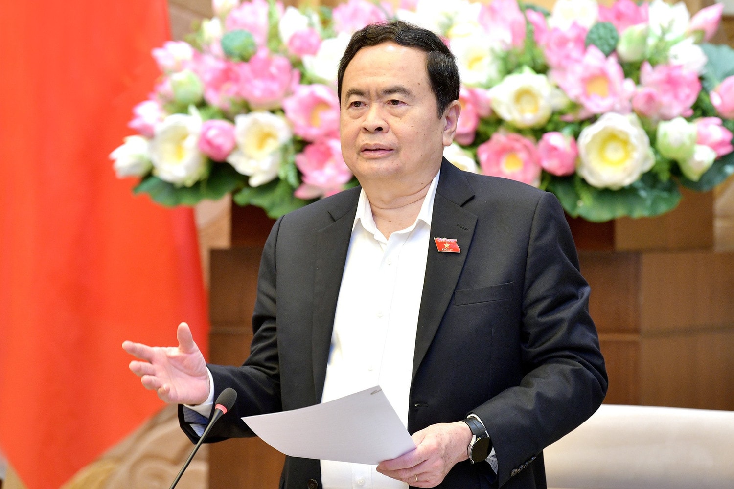 Phó Chủ tịch Thường trực Quốc hội Trần Thanh Mẫn chủ trì phiên họp Ban Tổ chức Kỷ niệm 80 năm Ngày Tổng tuyển cử đầu tiên bầu Quốc hội Việt Nam -0