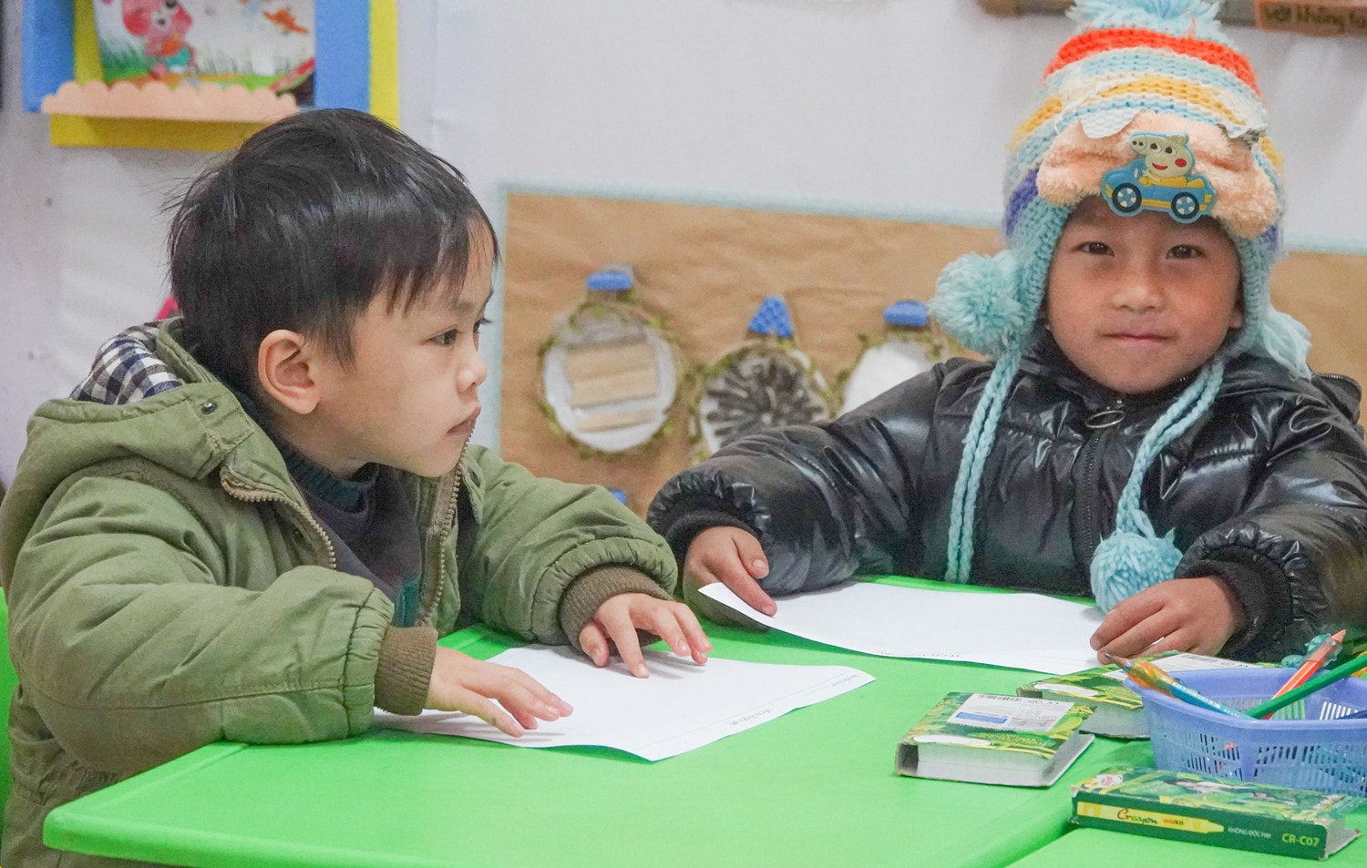 Mù Cang Chải: Chủ động phòng chống rét cho học sinh -0