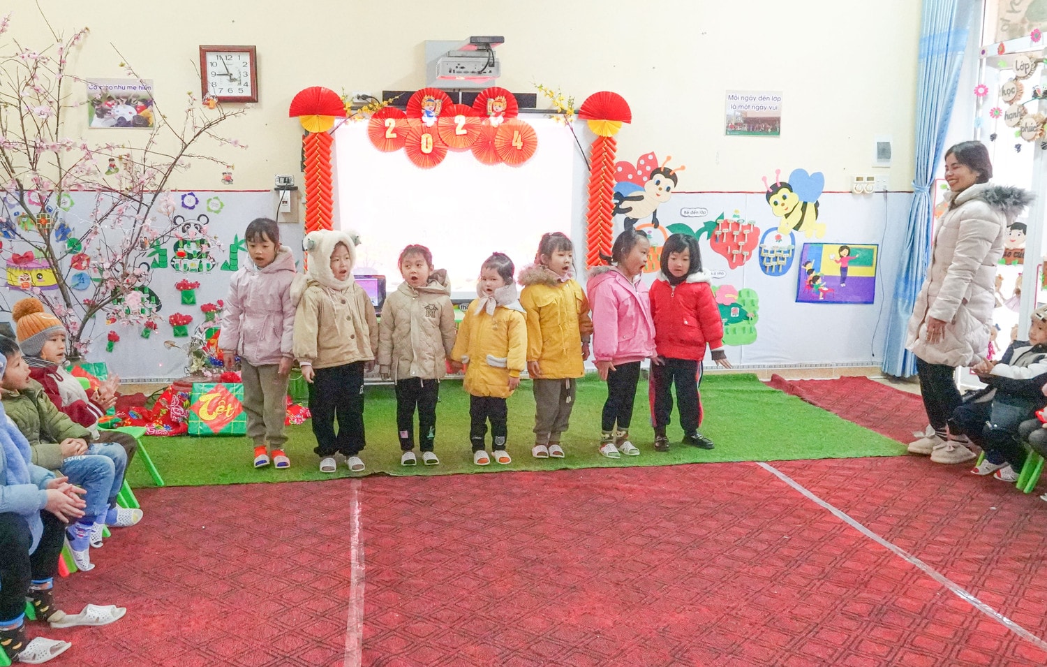 Mù Cang Chải: Chủ động phòng chống rét cho học sinh -1