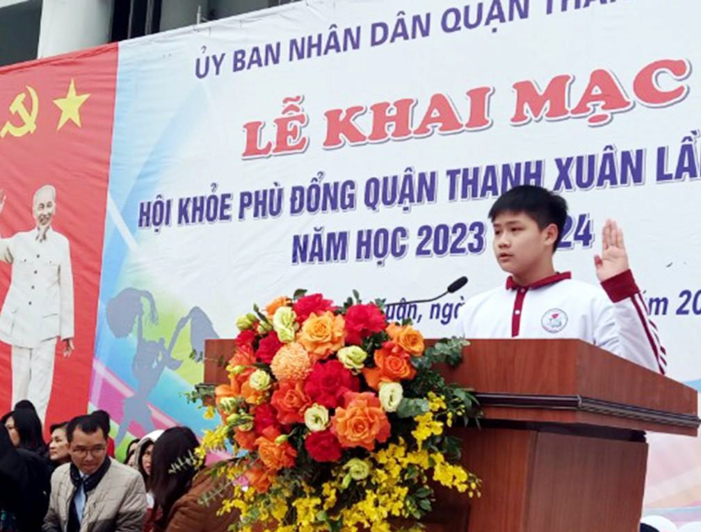 Khai mạc Hội khỏe Phù Đổng quận Thanh Xuân lần thứ VII -0