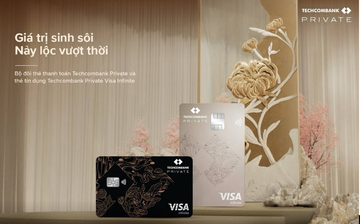 Ra mắt đặc quyền Techcombank Private: bộ đôi thẻ thanh toán & thẻ tín dụng xứng tầm vị thế -0