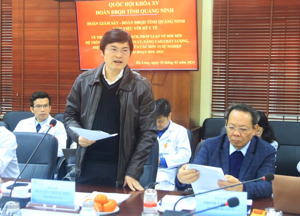 Đoàn ĐBQH tỉnh Quảng Ninh giám sát đổi mới, nâng cao chất lượng, hiệu quả hoạt động của các đơn vị sự nghiệp công lập