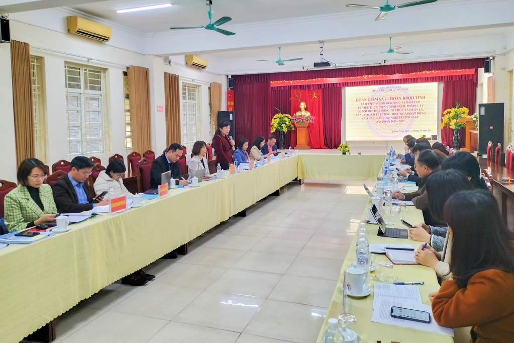Quảng Ninh: Đoàn ĐBQH tỉnh tiếp tục giám sát về tổ chức, quản lý, hoạt động của các đơn vị sự nghiệp công lập -0
