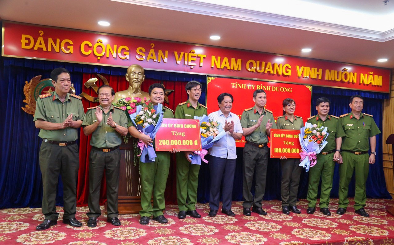 Công an tỉnh Bình Dương phá nhiều vụ án lớn dịp giáp Tết Giáp Thìn 2024