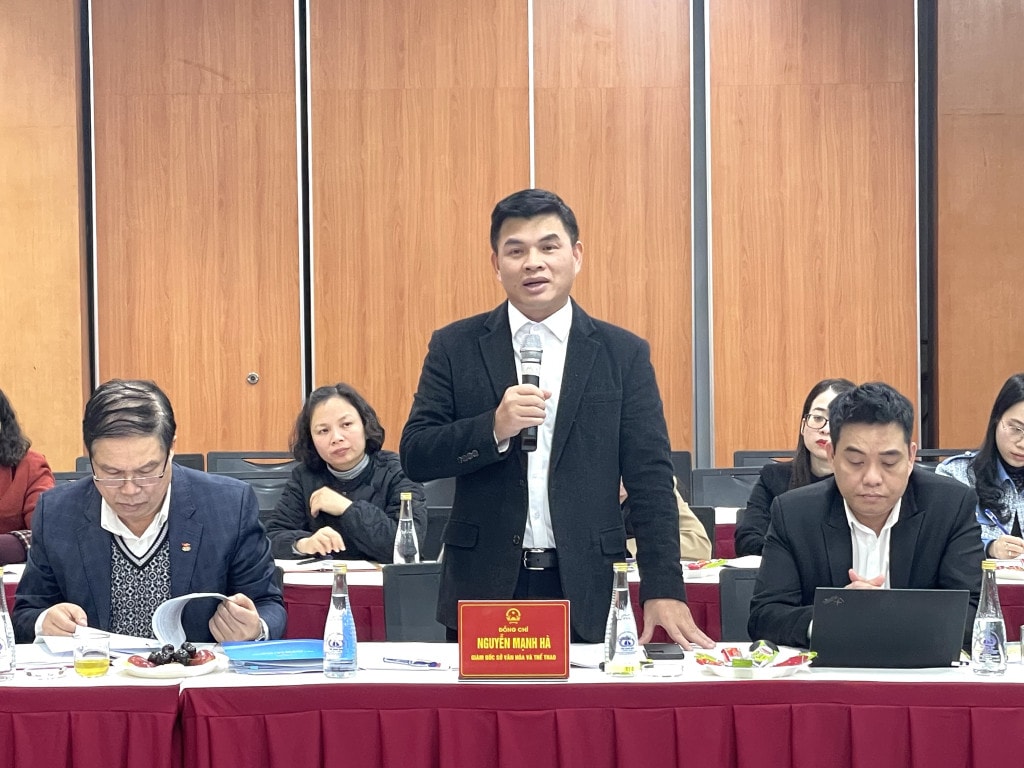 Đoàn ĐBQH tỉnh Quảng Ninh giám sát tại Sở Văn hoá và Thể thao -0